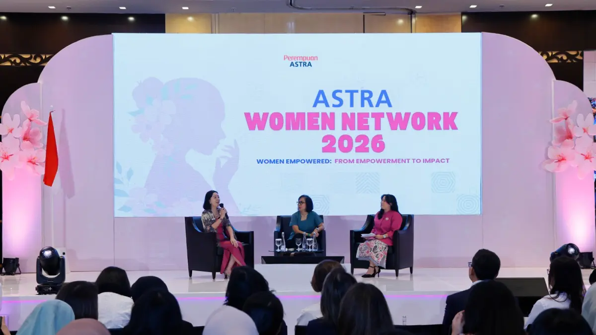 Salah satu inisiatif tersebut diwujudkan melalui penyelenggaraan Astra Women Network 2026 bertema “Women Empowered: From Empowerment to Impact”