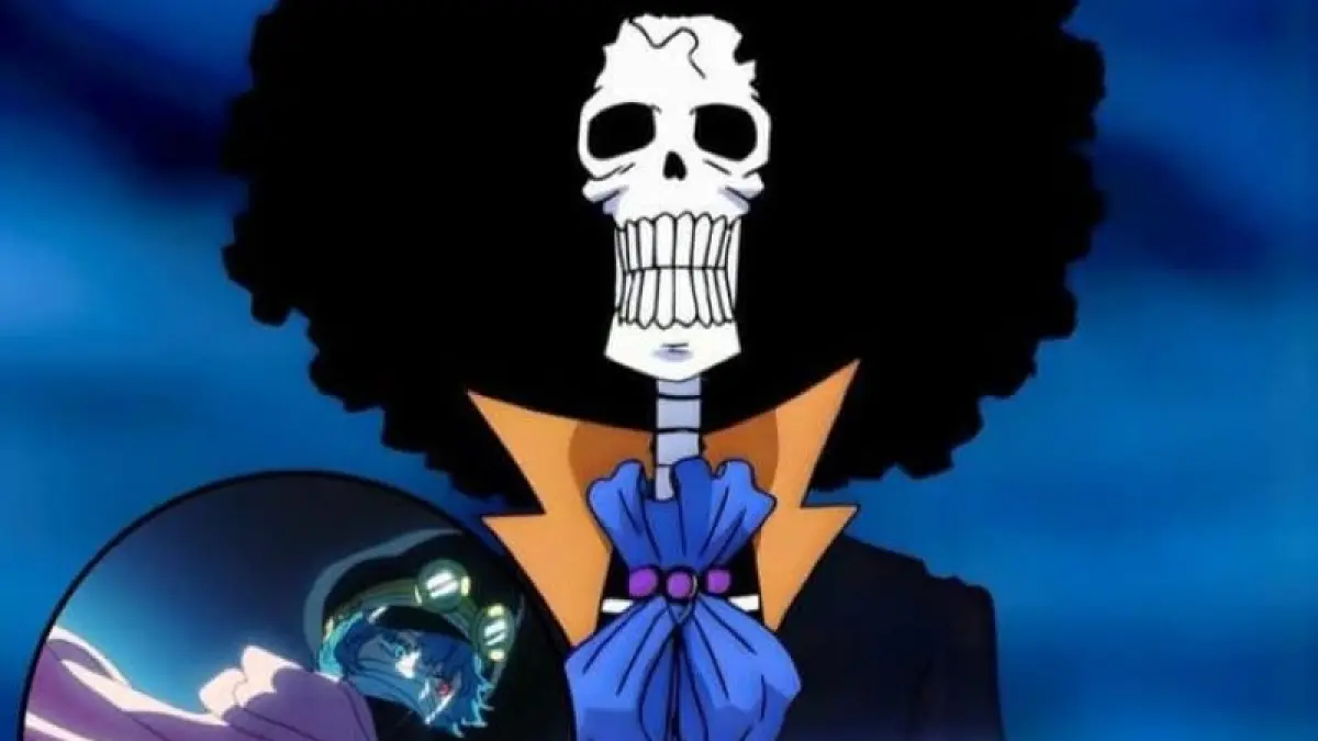 Salah satu nakama Topi Jerami Luffy, Brook.