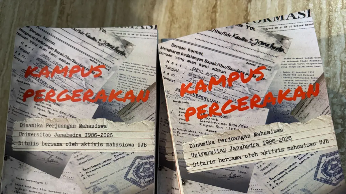 Buku Sejarah Gerakan Mahasiswa Diluncurkan Tepat di Hari Peringatan Reformasi