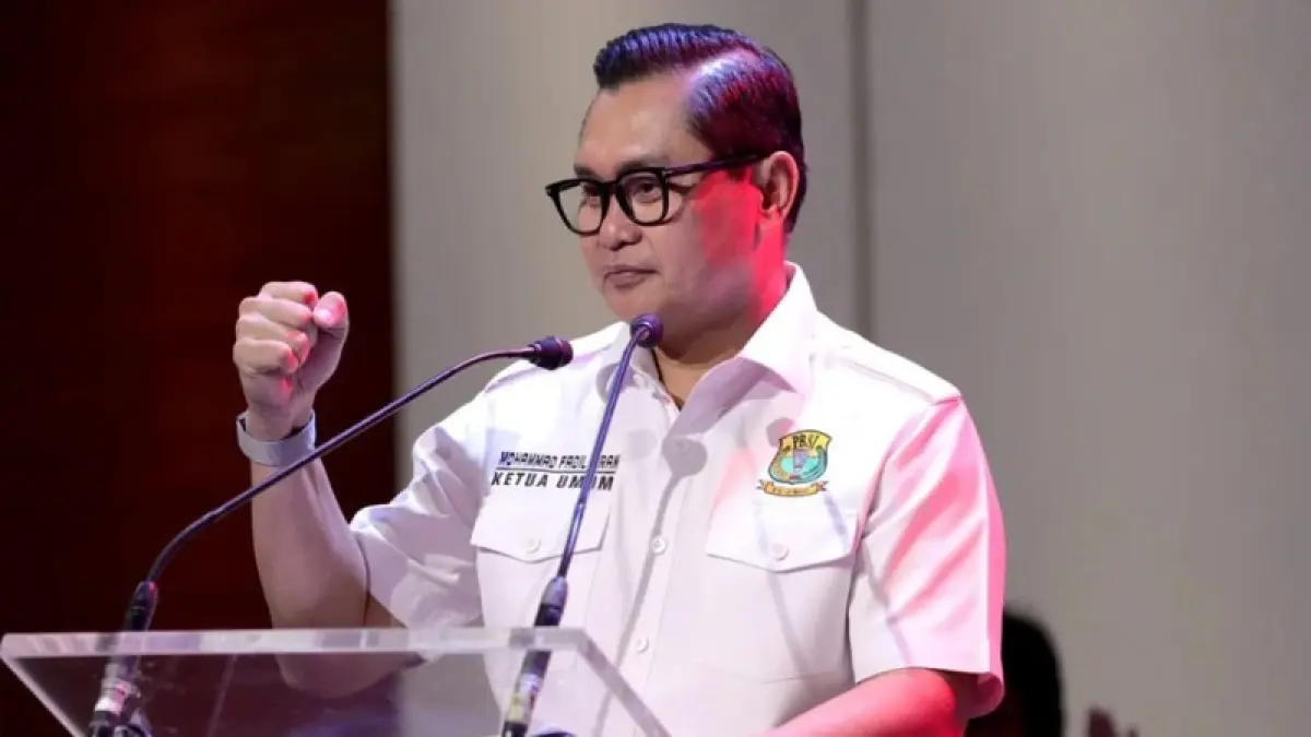 Ketua Umum PP PBSI Mohammad Fadhil Imran dalam Konferensi Pers jelang Polytron Indonesia Open 2026. (Foto: Humas PBSI)
