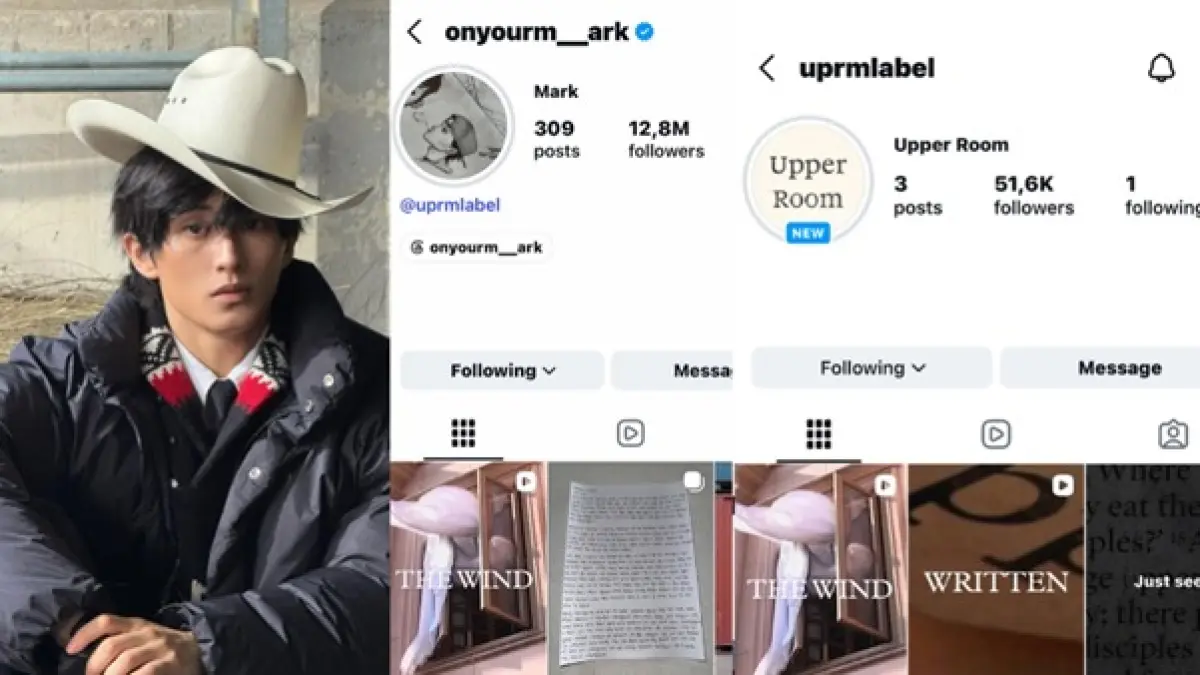 Mark Lee dirikan agensi independennya Upper Room (Sumber: Instagram/@onyourm_ark)