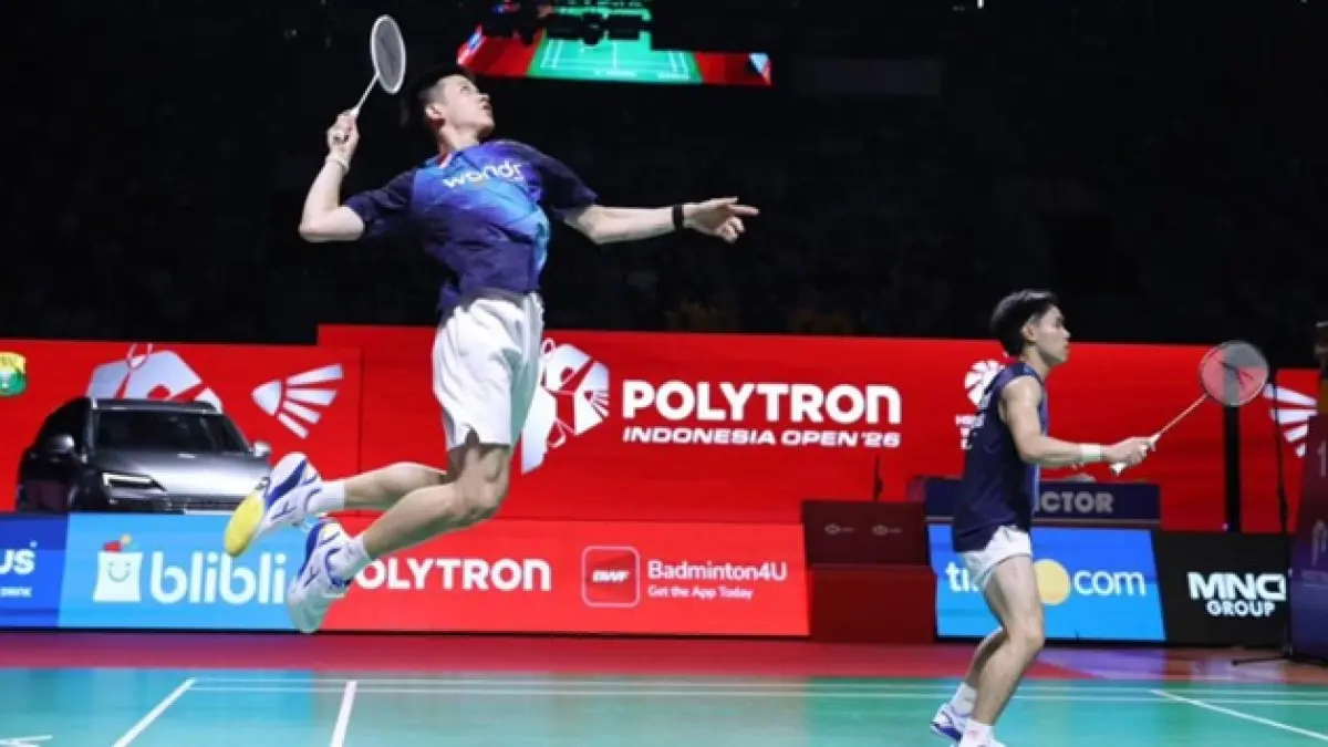 Raymond /Nikolaus melaju ke final dan akan hadapi rekan senegaranya, Sabar/Reza. (Foto: Humas PBSI)