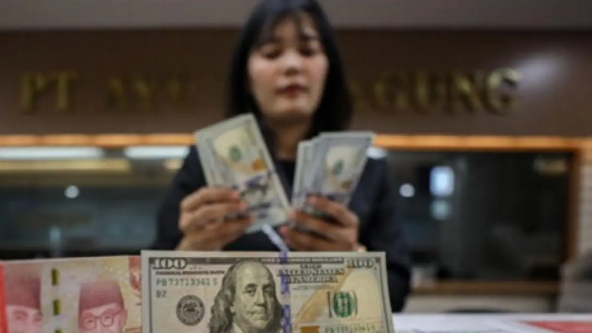 Ilustrasi mata uang Rupiah dan Dolar AS (Foto: Radar Jogja)