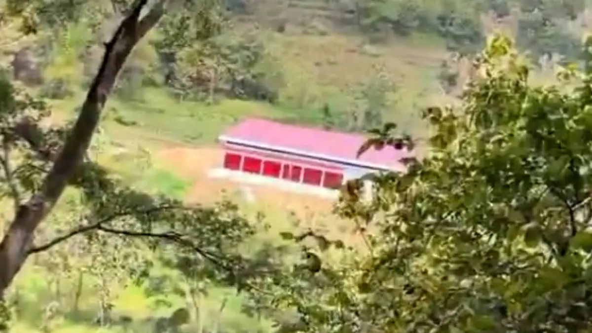 Lokasi KDMP di tengah hutan.