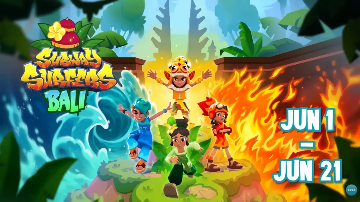 Cuplikan Official Trailer Subway Surfers World Tour Bali (Sumber: youtube.com/@subwaysurfers)