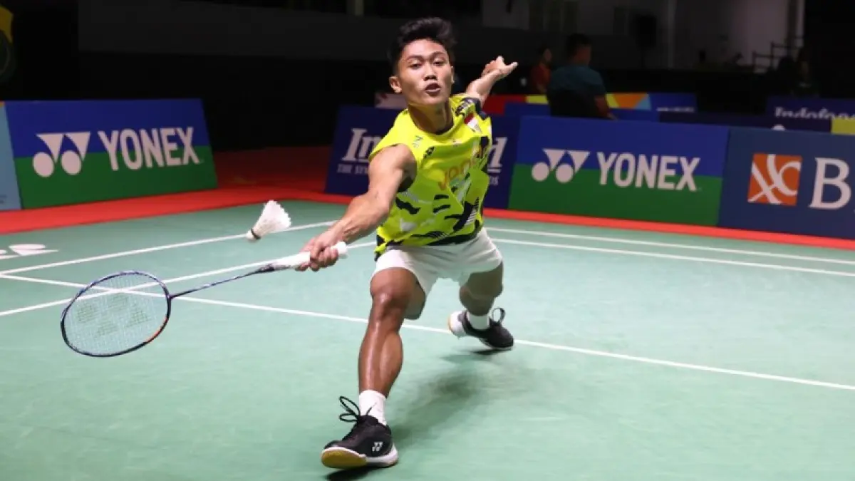 Bagas Shujiwo, atlet bulu tangkis tunggal putra Indonesia. (Foto: PBSI)