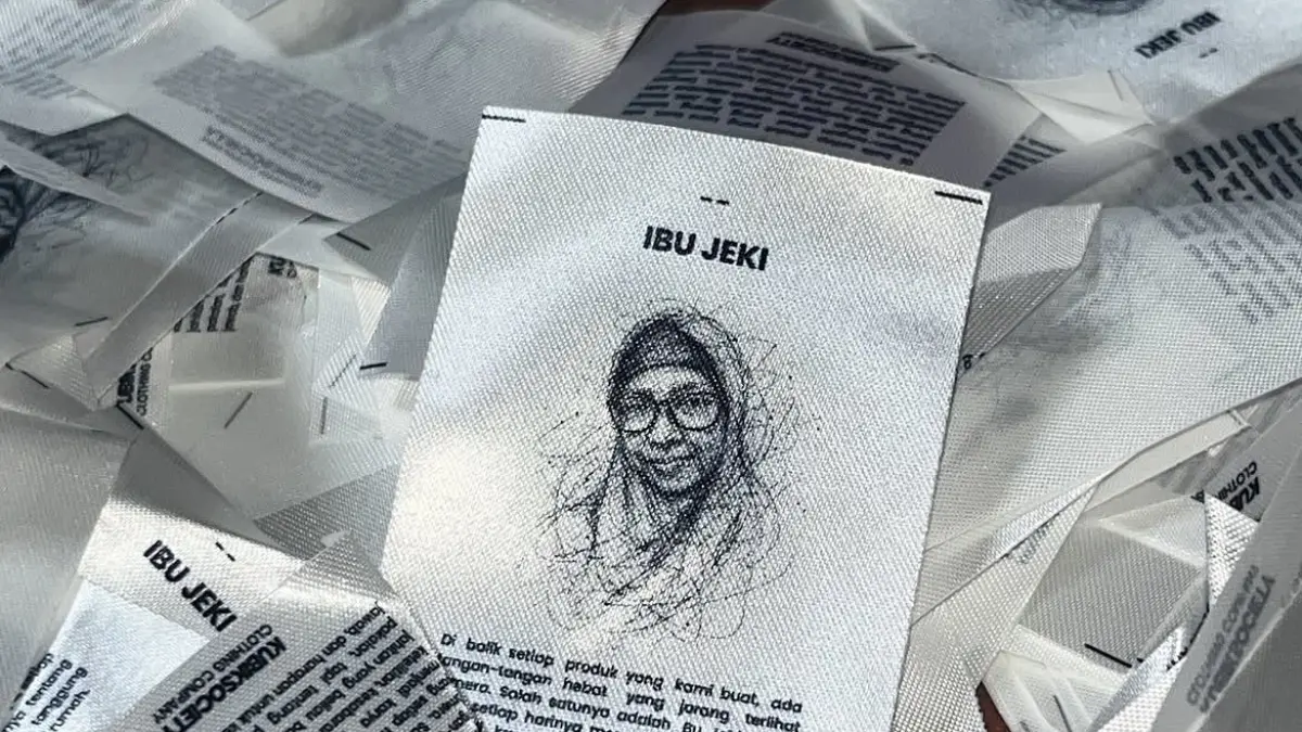 Label Ibu Jeki, Salah satu label pakaian Kubiksociety.id (Instagram/Kubiksociety.id)
