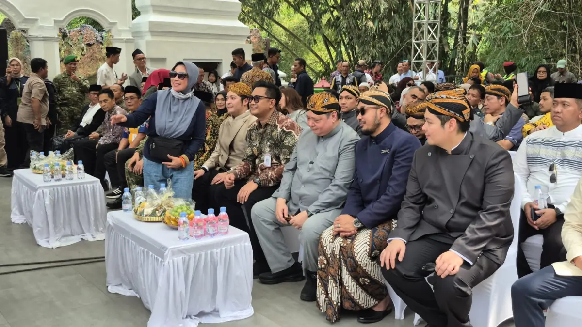 Mas Bupati hadiri  SAPARAN JATINOM 