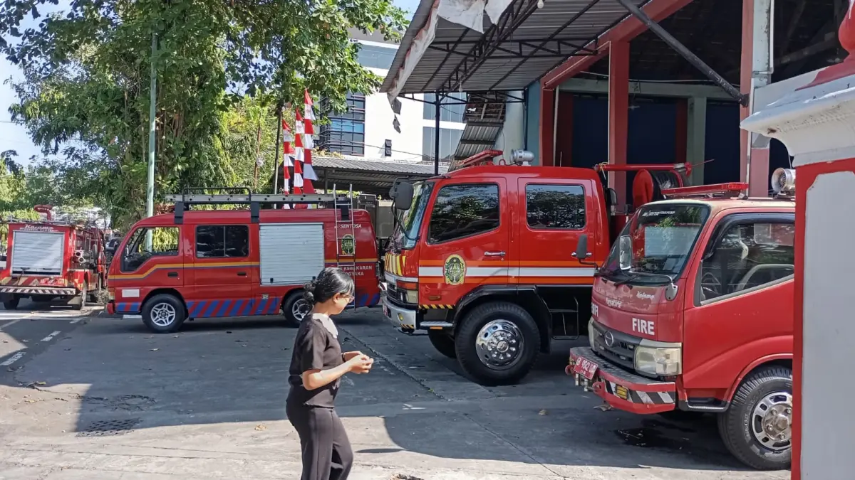 Suasana di pos pemadam kebakaran Balai Kota Jogja pada Rabu (5/8/2026). (Foto: IWAN NURWANTO/Radar Jogja)