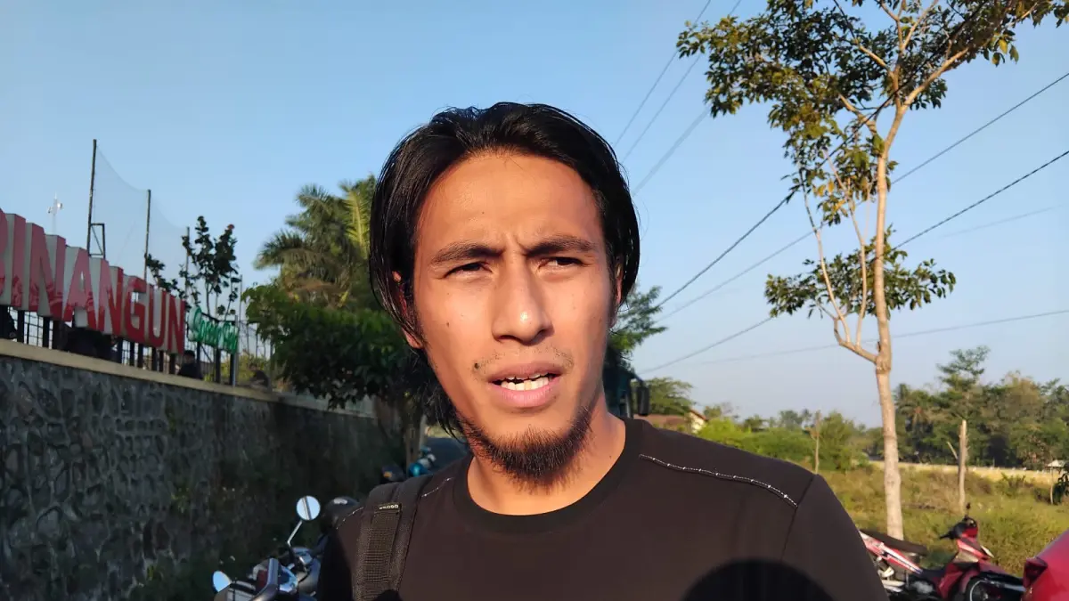 Gelandang baru PSS Sleman Hanif Sjahbandi. (Rizky Wahyu/Radar Jogja) 