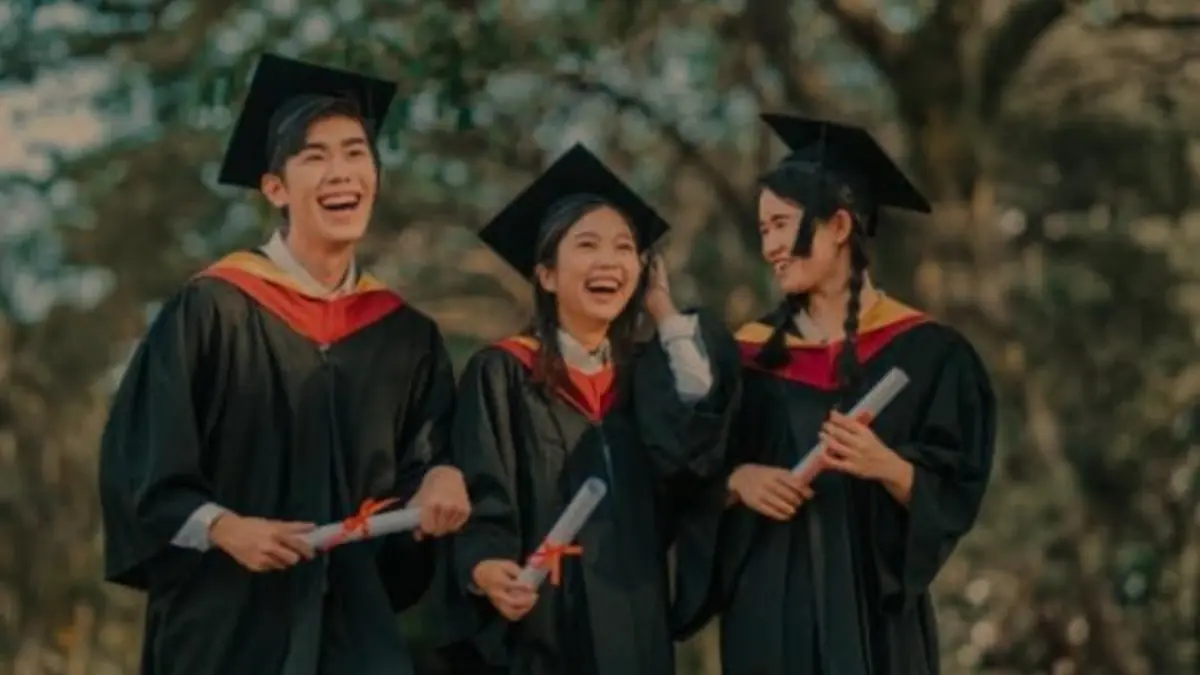 Ilustrasi wisuda. 