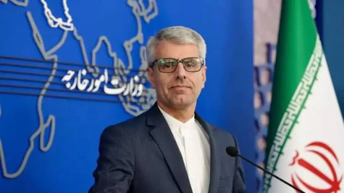 Juru bicara Kementerian Luar Negeri Iran Esmaeil Baqaei. (IranPress)