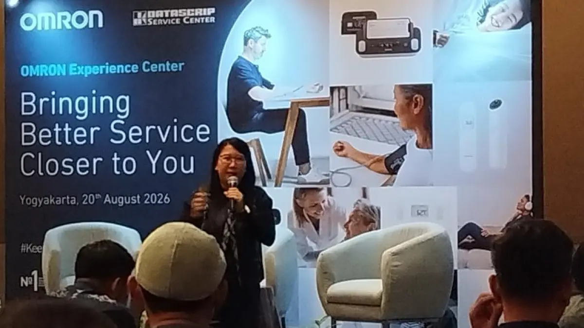 Marketing Manager OMRON Healthcare Indonesia, Fanny Himawan. 