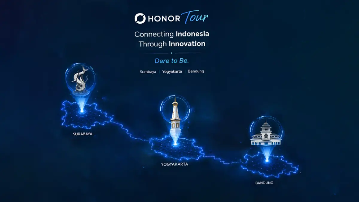 HONOR Tour Hadir di Kota -Kota besar kenalkan ekosistem pintar untuk Generasi Muda. (HONOR)
