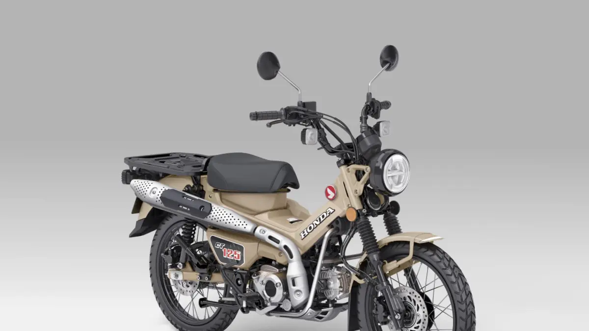 PT Astra Honda Motor (AHM) menghadirkan penyegaran pada Honda CT125 melalui tampilan baru yang semakin memperkuat karakternya sebagai Iconic Tracking Cub.