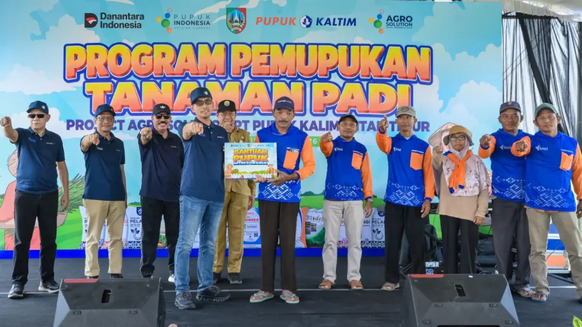 Pupuk Kaltim terus memperkuat pendampingan kepada petani melalui Program Agrosolution