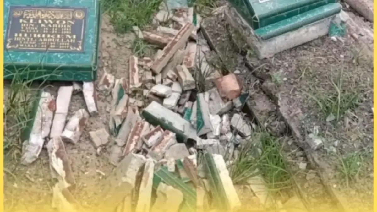 Material besi dan kabel yang menjadi sasaran pencurian di salah satu kawasan Kota Medan. Sumber foto: https://vt.tiktok.com/ZSqGuu5RM/
