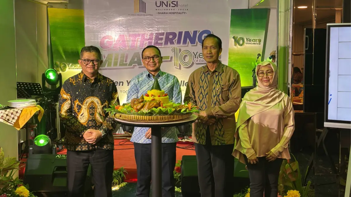 Unisi Hotel Malioboro Rayakan Satu Dekade Perjalanan