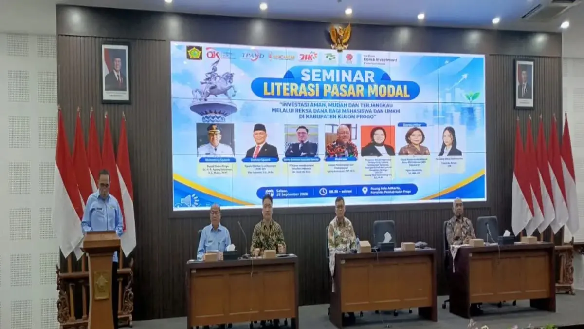 Seminar Literasi Pasar Modal di Kulon Progo (Dokumen Istimewa Bagian Keuangan Setda Kulon Progo)