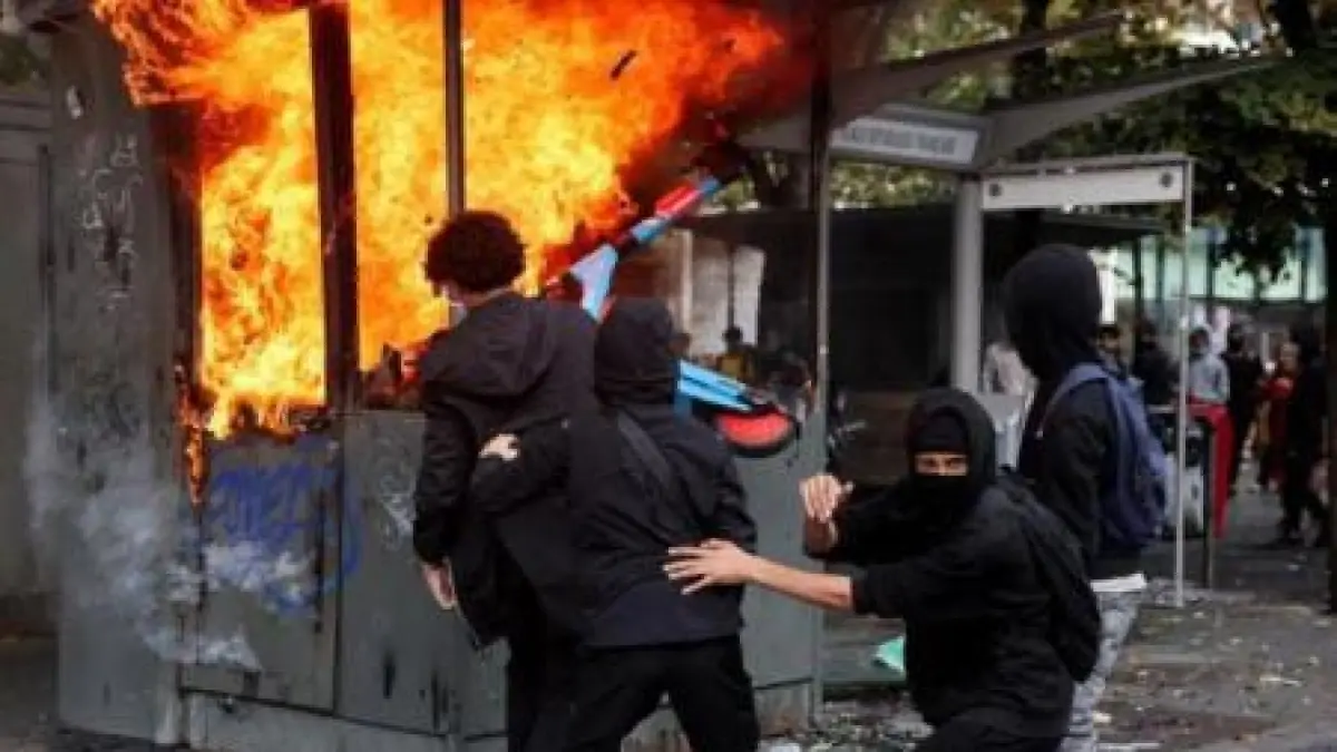 Aksi demonstrasi pelajar mengguncang Belgia. (foto: berbagai sumber)