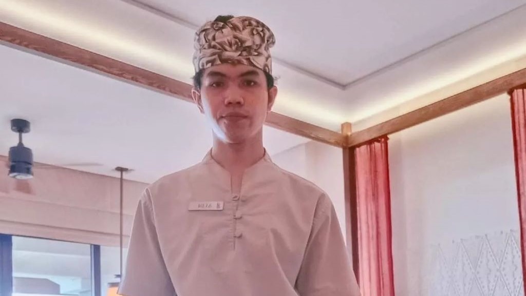 MURNI GANTUNG DIRI: Aldi Sahilatua Nababan mahasiswa perhotelan di Bali dipastikan meninggal akibat gantung diri bukan pembunuhan.
