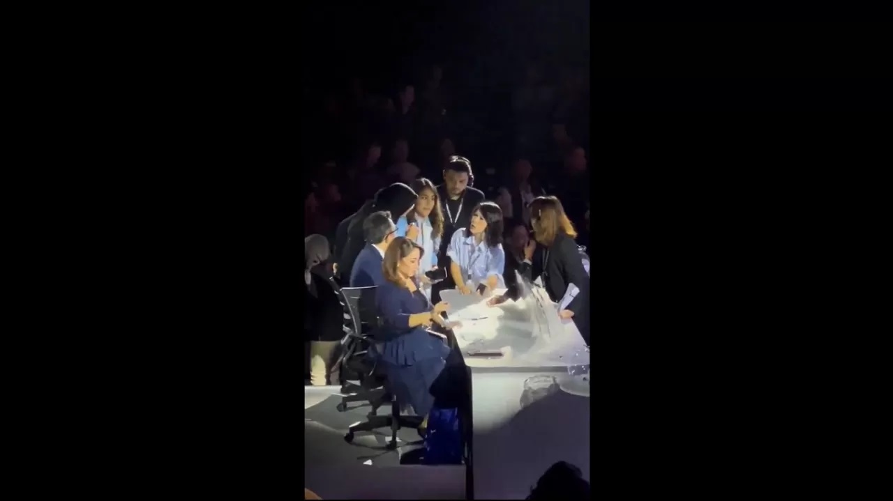 Video viral Grace Natalie dari PSI yang viral di medsos.