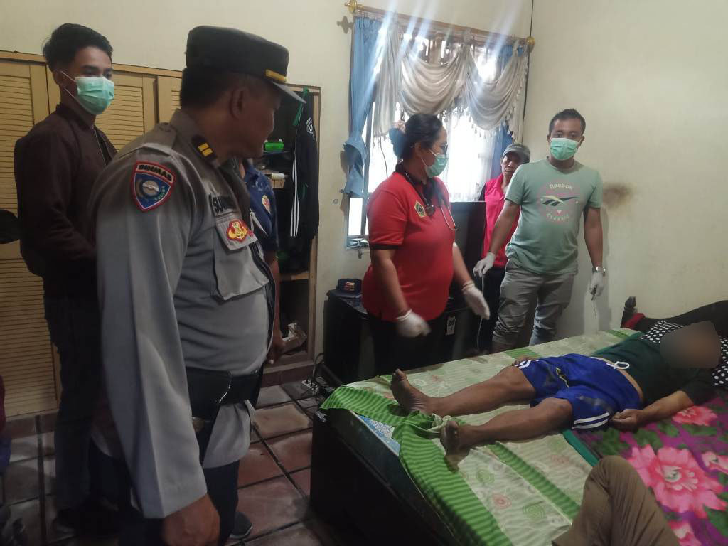 Warga Banjar Marga tengah Desa Kerta Kecamatan Payangan, Kabupaten Gianyar, Bali I Ketut Banjah akhiri hidupnya.