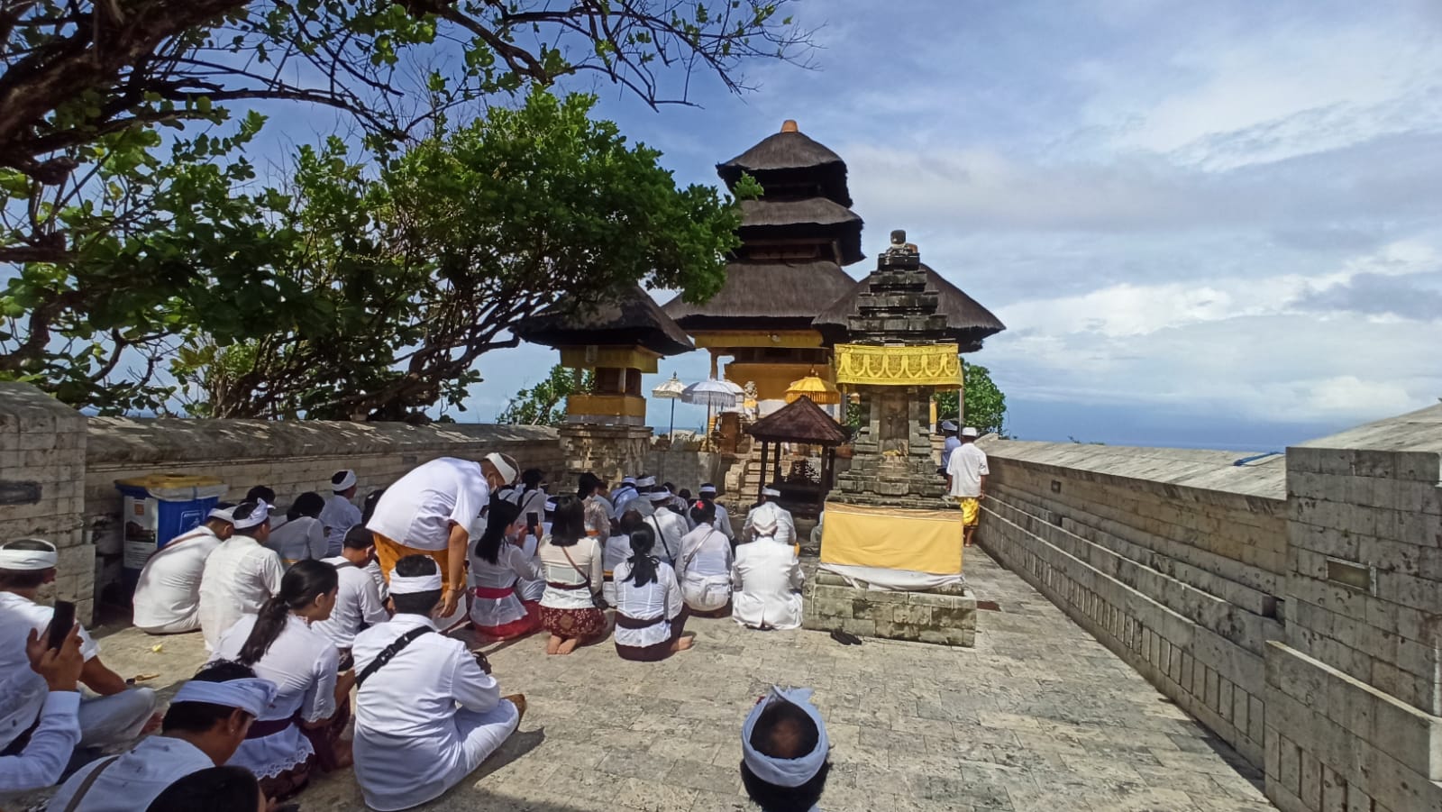 Areal utama Mandala Pura Uluwatu, Badung
