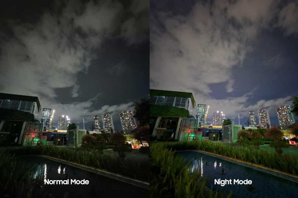 Foto hasil Night Mode lebih tajam dan cerah berkat Exynos 2400