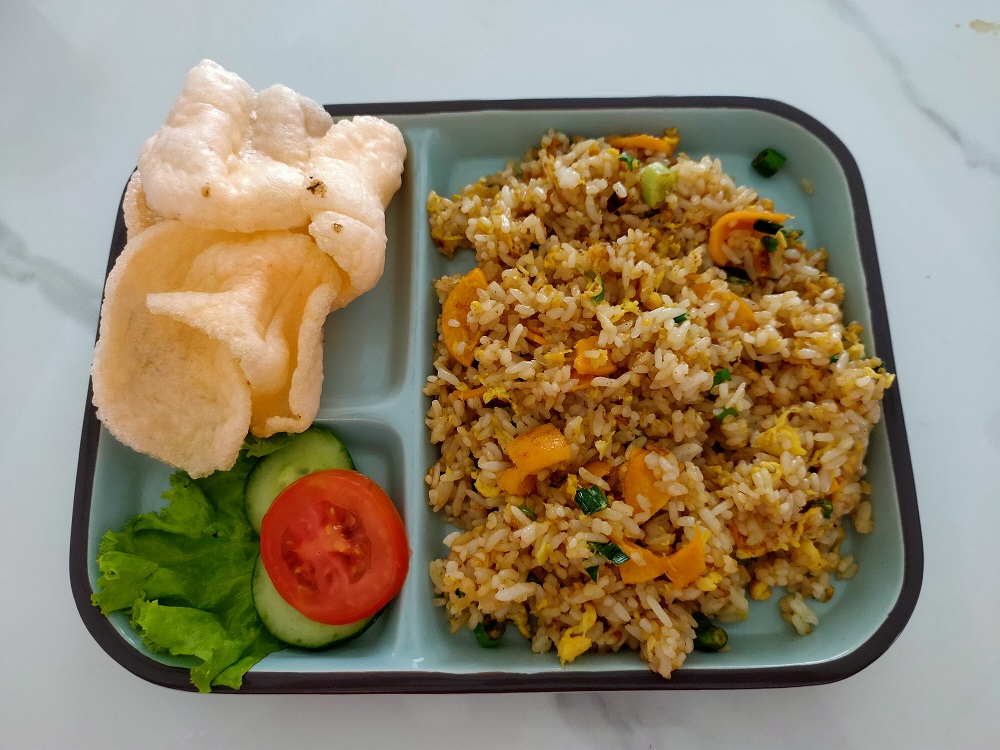 Nasi goreng key yang disediakan di Key Coffee Singaraja