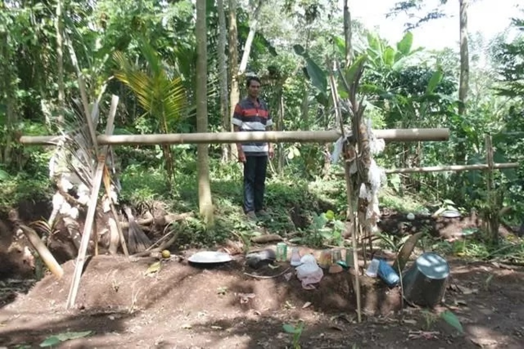 Prosesi kematian umat Hindu Bali di Desa Pakraman Sai, Tabanan.