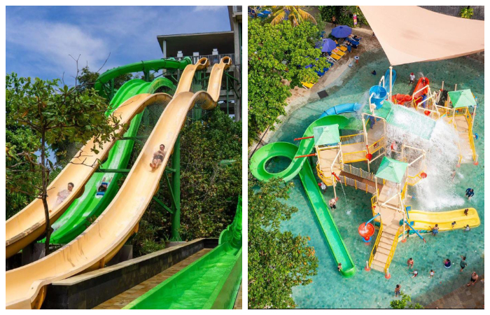 Waterboom Bali di Kuta menjadi tempat wisata yang menarik bersama keluarga