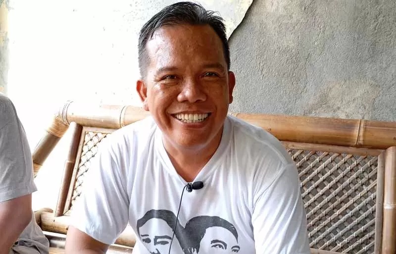 PENDATANG BARU : Ketua DPC Gerindra Buleleng, Gede Harja Astawa sebagai new comer alias pendatang baru anggota DPRD Bali dari Buleleng. (francelino junior)