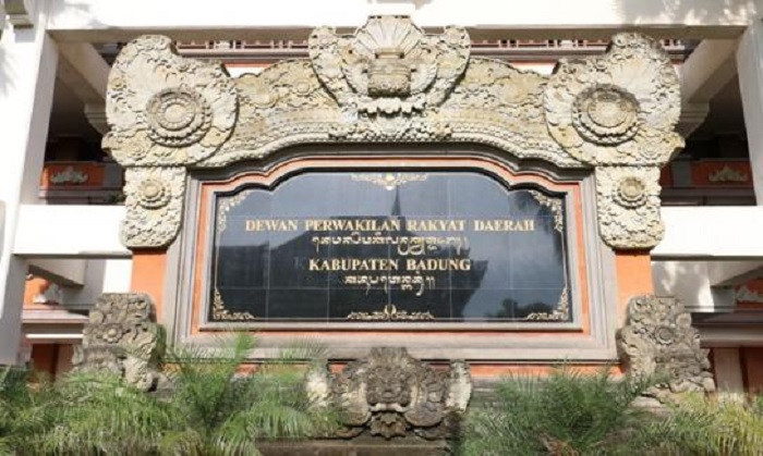 Gedung DPRD Badung. Inilah 45 caleg DPRD Badung terpilih di Pemilu 2024