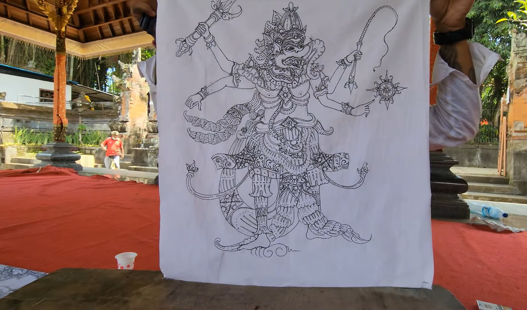 Kober Ganapati saat Taur Kesanga yang difungsikan untuk nyomia bhuta kala