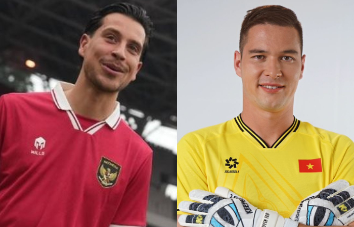 Thom Haye, pemain termahal di Timnas Indonesia. Foto kanan, Filip Nguyen jadi yang termahal di Timnas Vietnam