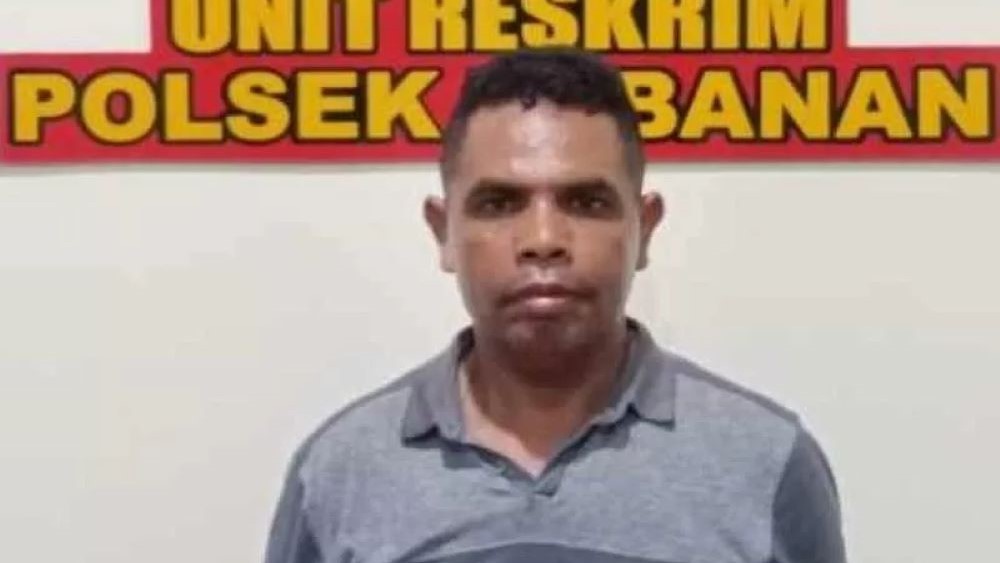 Patricio Sarmento, pelaku pencurian motor disergap di Pelabuhan Gilimanuk, Jembrana.