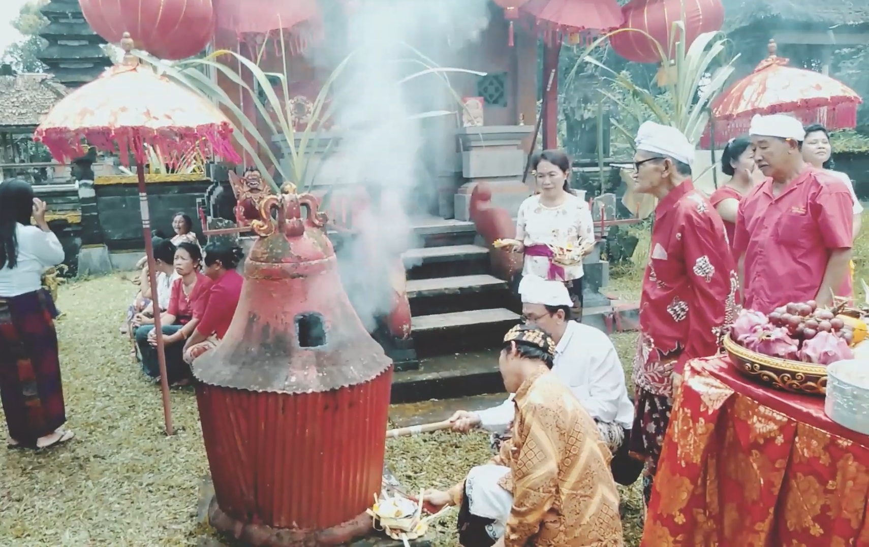 Pura Penyagjagan di Desa Catur Kintamani Bangli sebagai bukti akulturasi Hindu-Konghucu di Bali