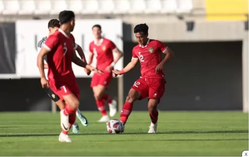 Pemain Timnas Indonesia intensif menggelar latihan dalam persiapan menghadapi Irak di laga pertama fase grup Piala Asia 2023. (PSSI)