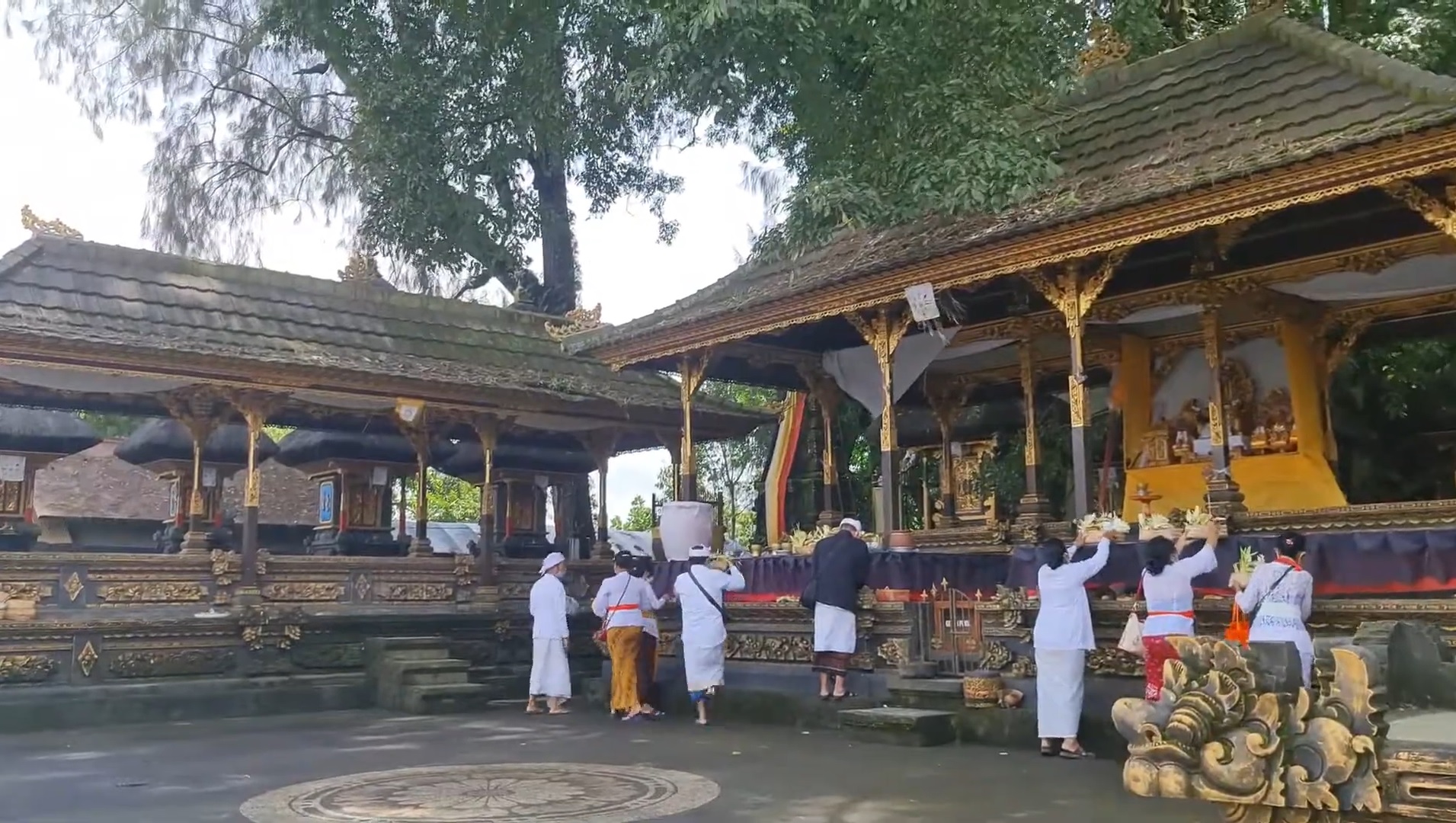 Areal Utama Mandala Pura Bukit Indrakila, Desa Dausa, Kecamatan Kintamani Bangli