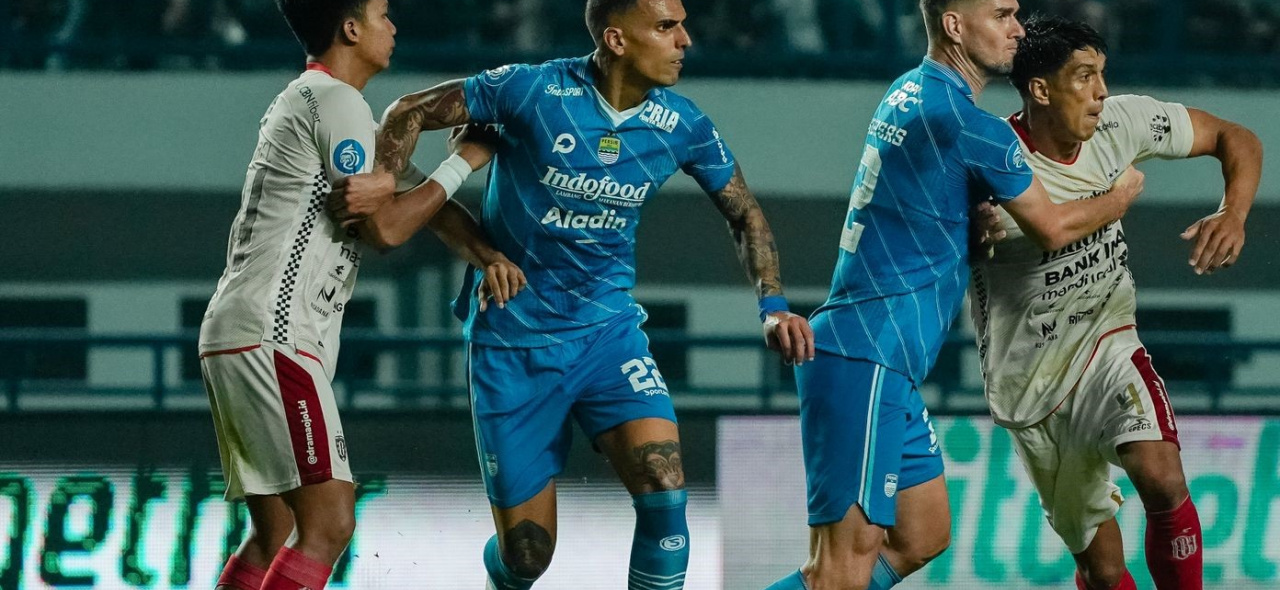 Pertemuan Bali United dengan Persib Bandung di Liga 1 musim 2023/2024