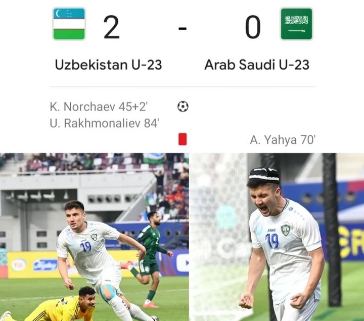 Uzbekistan menang 2-0 pada babak perempat final. Ini akan menjadi calon lawan TImnas INdonesia