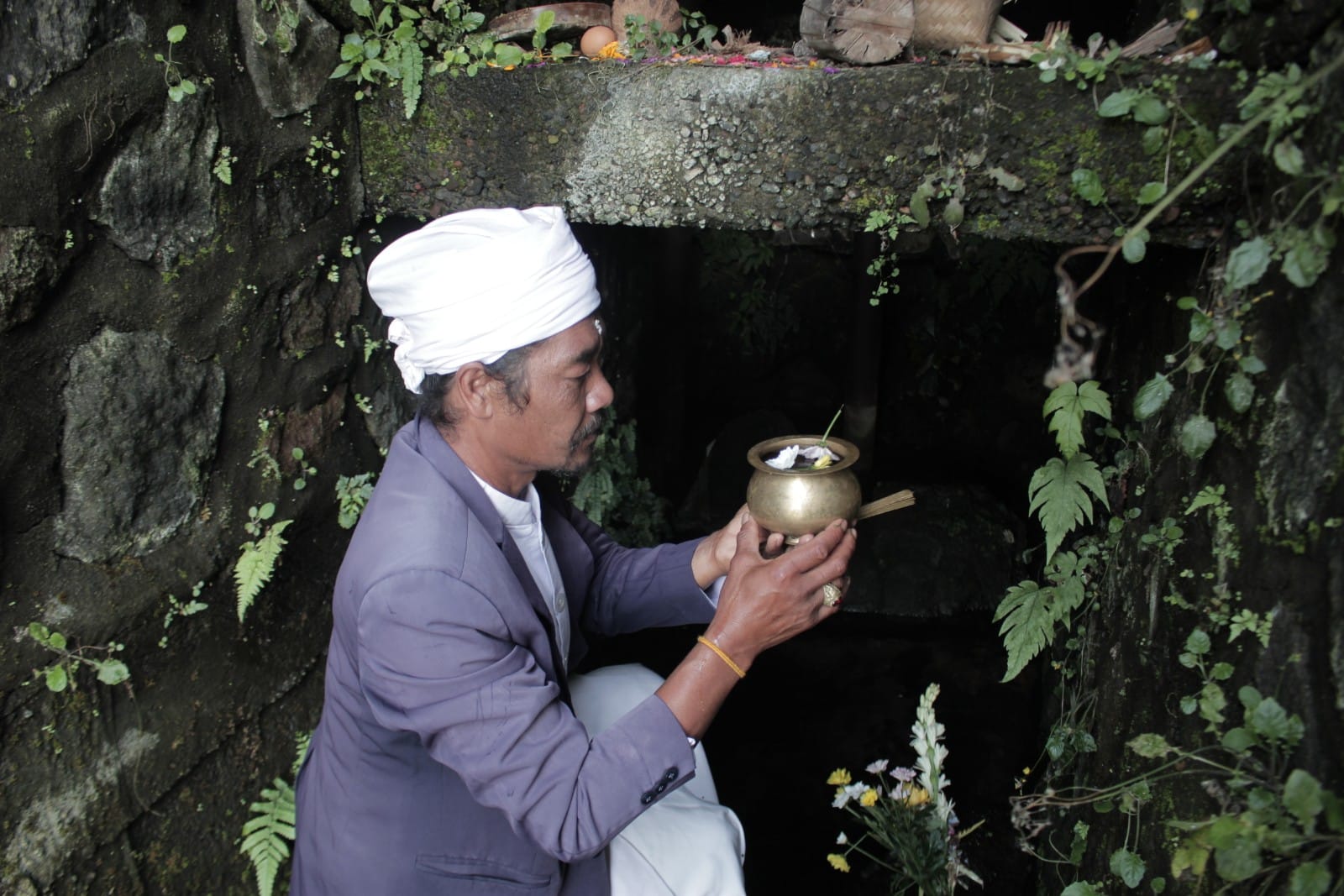 Pura Taman Beji atau Tirta Yeh Masem di Dusun Dasong, Desa Pancasari