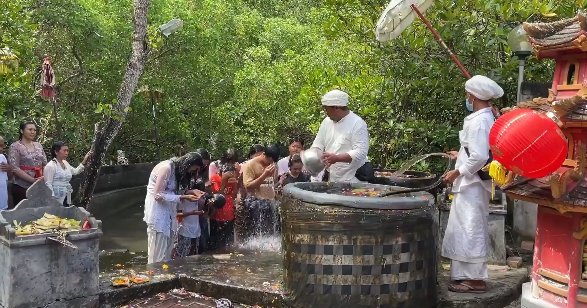 Pura Dalem Pengembak Sanur yang menjadi tempat melukat