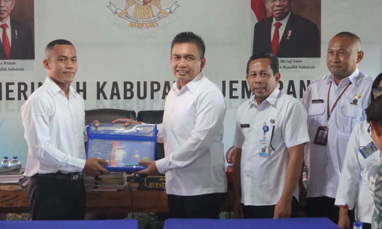 Tatap muka peserta magang ke Jepang yang mengikuti pelatihan di Balai Latihan Kerja (BLK) Jembrana.