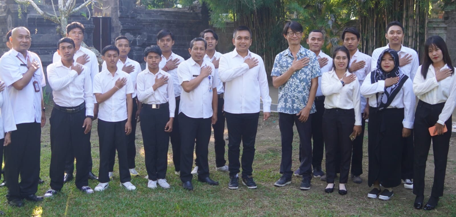 Tatap muka peserta magang ke Jepang yang mengikuti pelatihan di Balai Latihan Kerja (BLK) Jembrana.