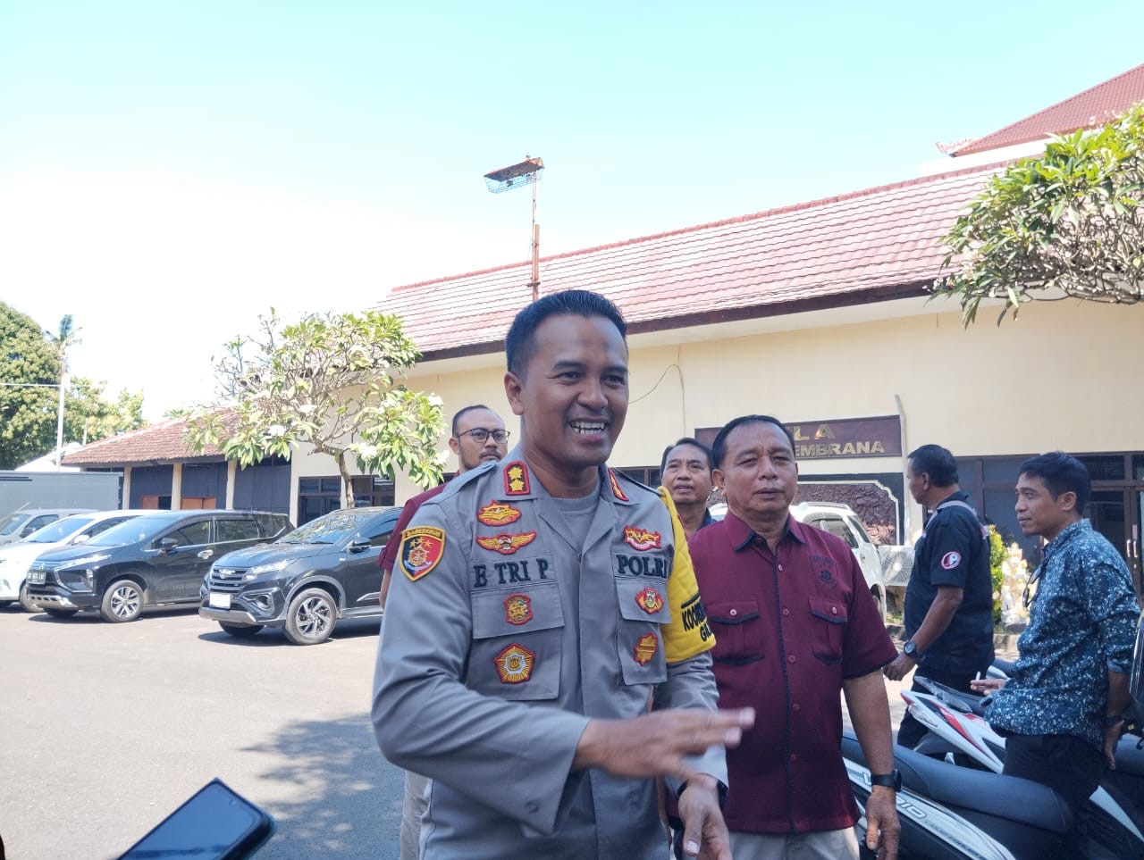 Kapolres Jembrana AKBP Endang Tri Purwanto