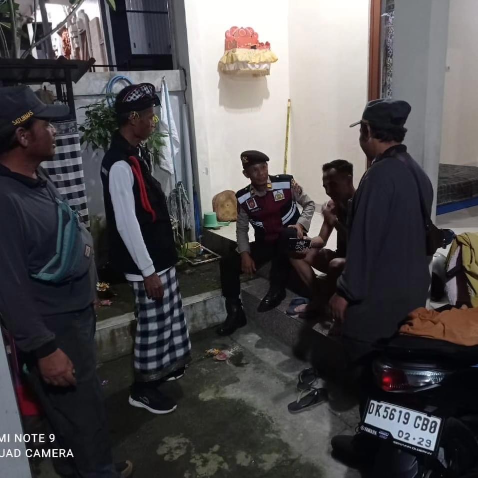 Sidak Duktang Gabungan yang berlangsung di Br. Bajera Jero, Desa Bajera, Kecamatan Selemadeg, Kabupaten Tabanan.