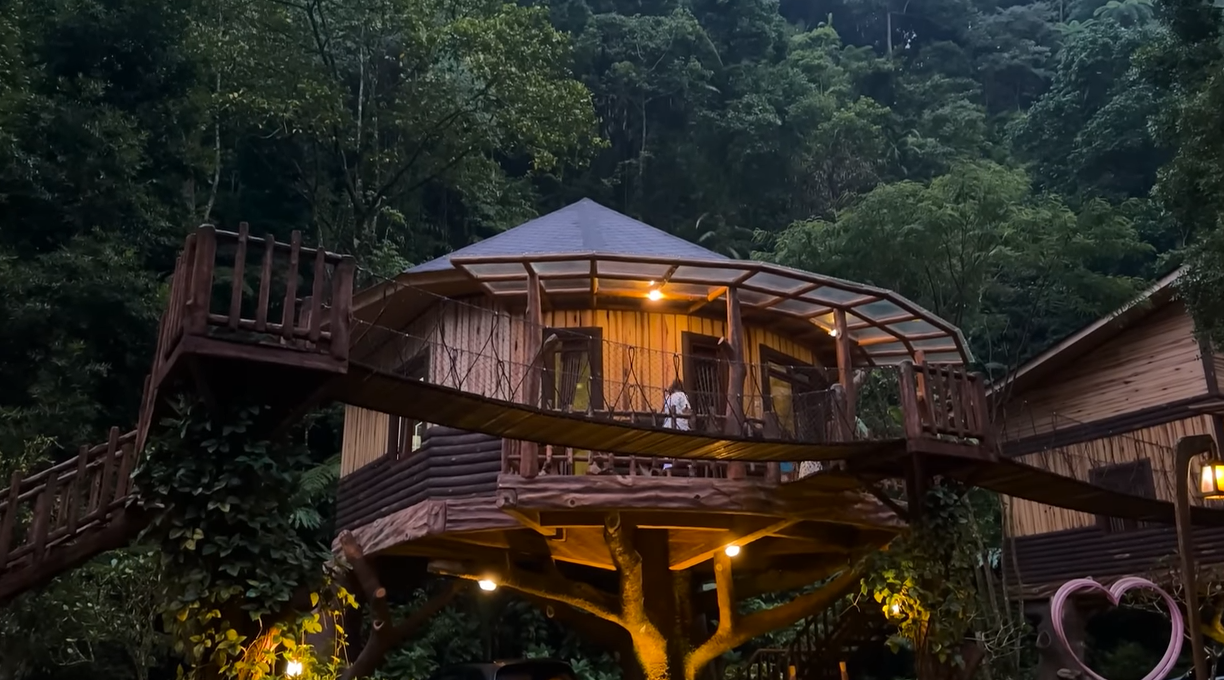 Rumah Pohon Taman Safari, Puncak Bogor.