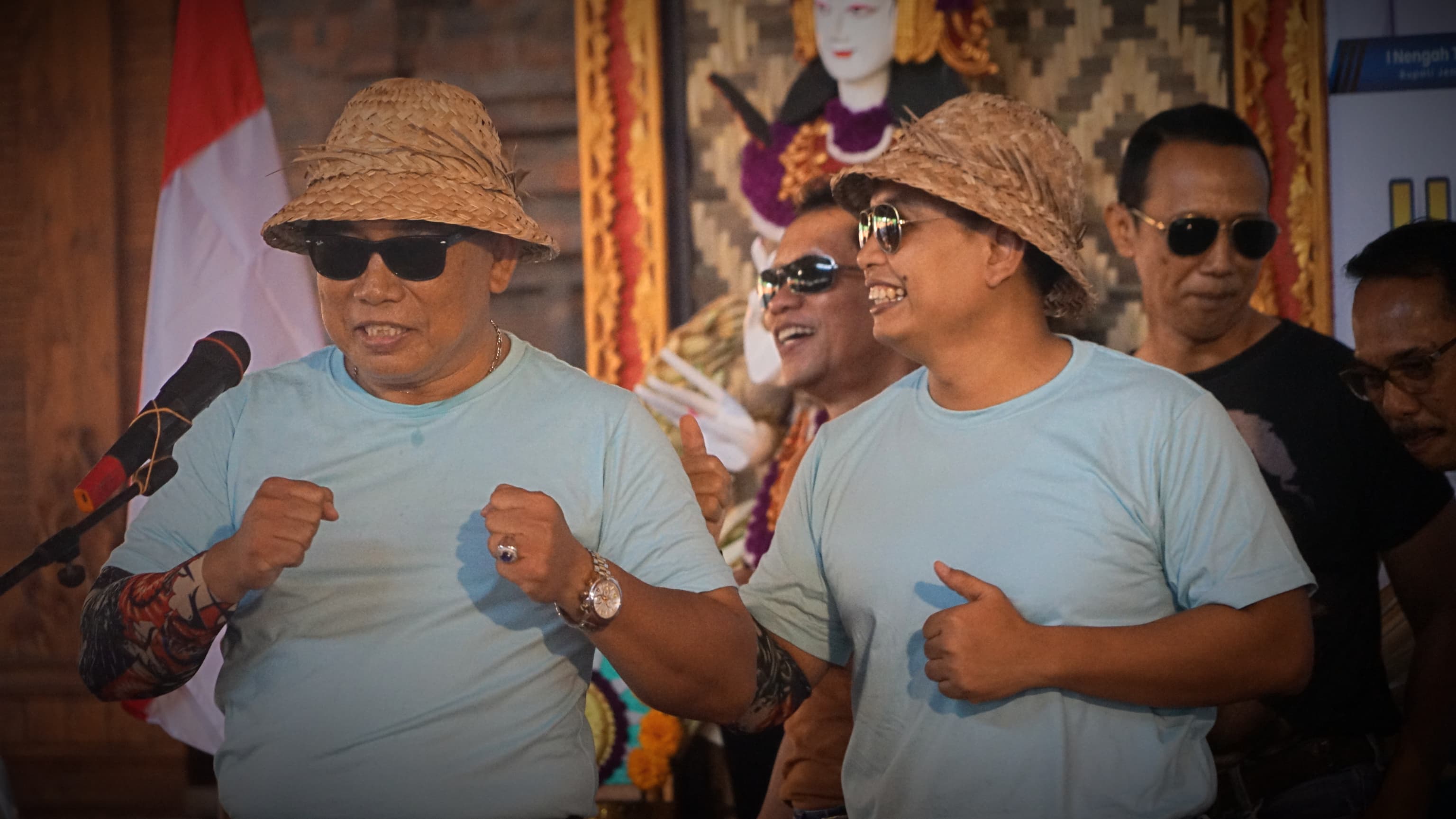 Kebersamaan  I Nengah Tamba dan I Gede Ngurah Patriana Krisna (Ipat) berakhir jelang Pilkada 2024.